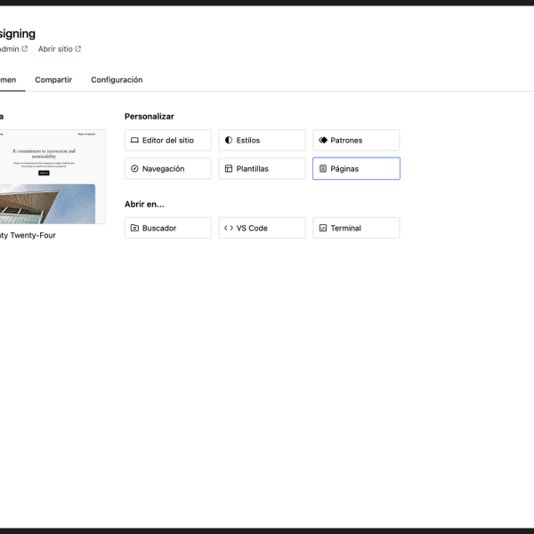 Studio WordPress | William Ugarte