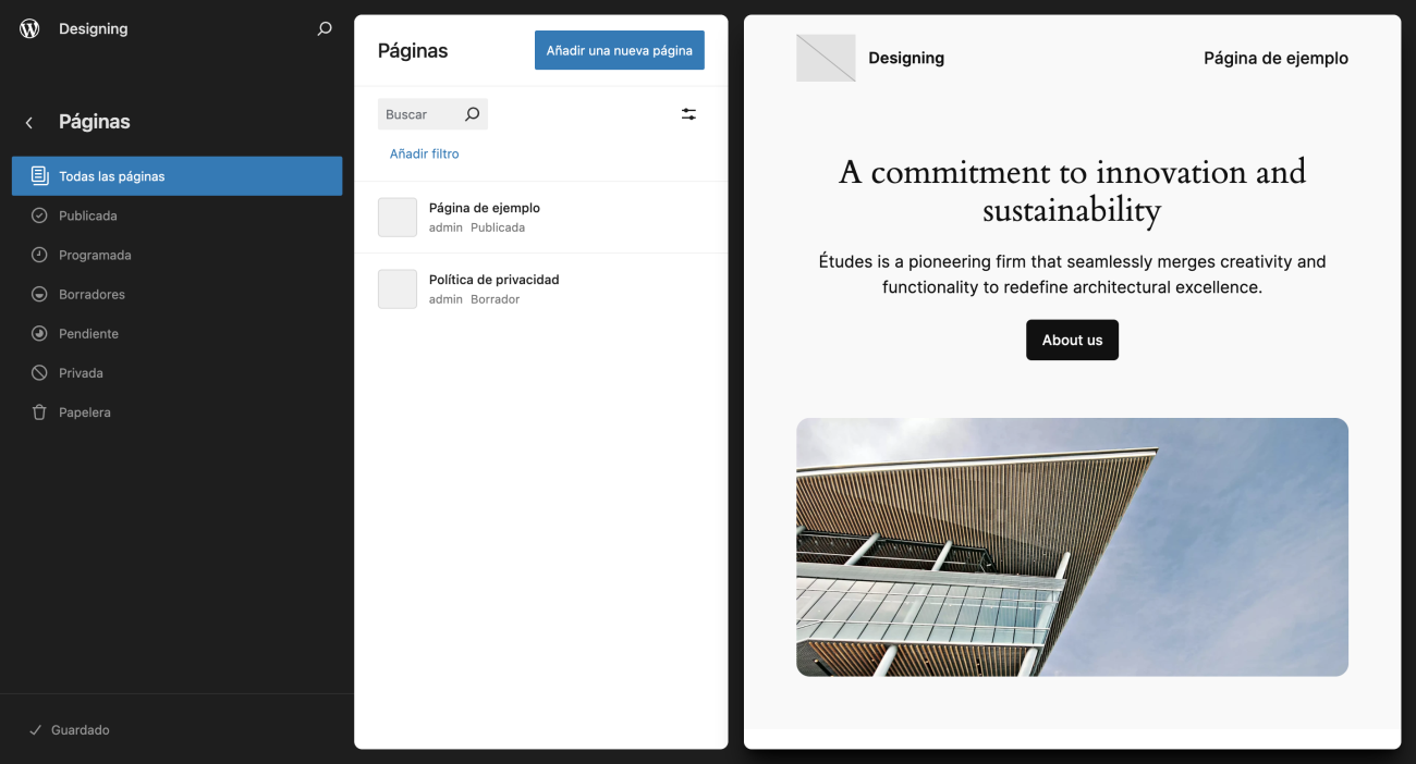 Studio Paginas WordPress | William Ugarte