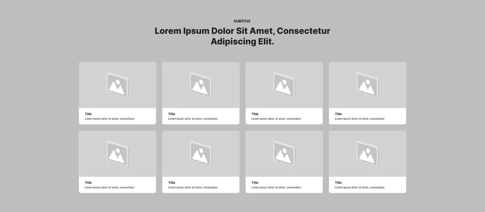 Componente de tarjeta desarrollado en Desing & Develop
