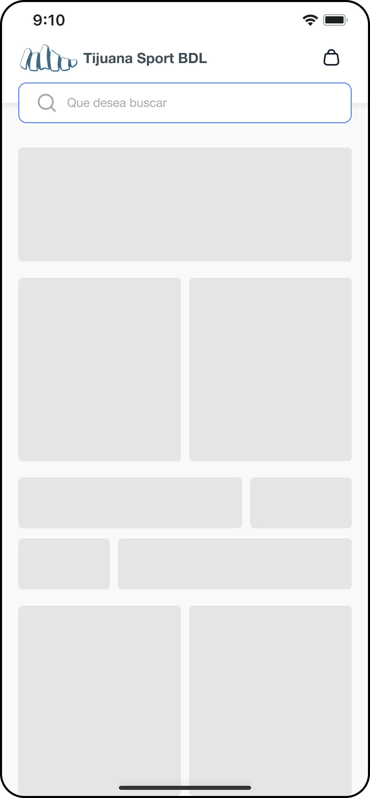 Pantalla de búsqueda rediseñada en Mejora del Search